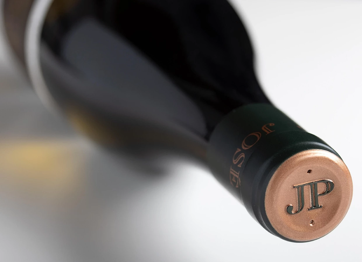 Fotografía de botellas de vino para José Pariente
