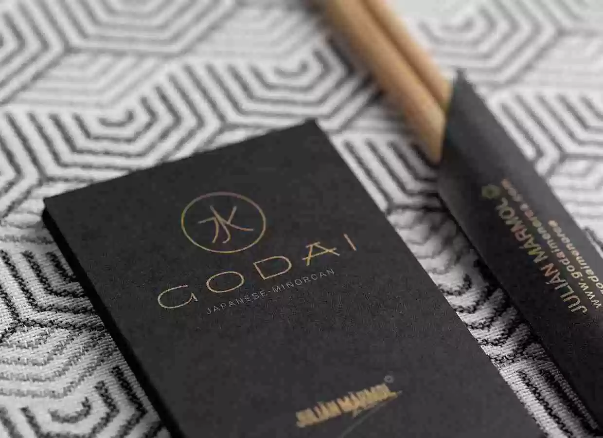 Diseño de logotipo para restaurante Godai Menorca