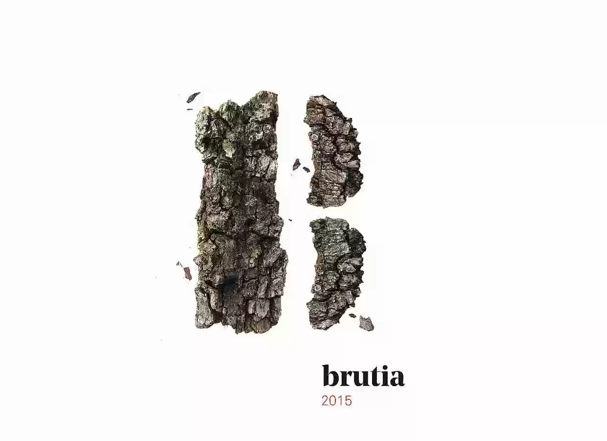 Brutia Diseño de etiqueta de vino