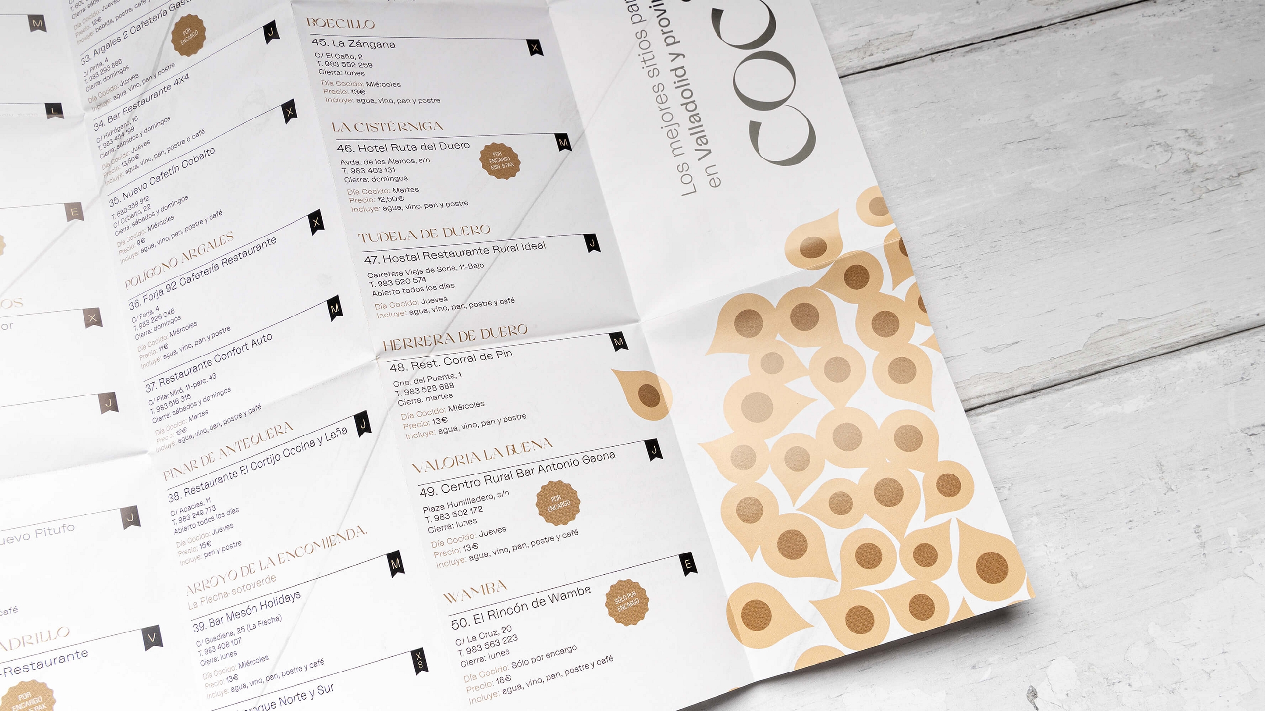 Diseño de imagen gráfica para la guía de cocidos 2023