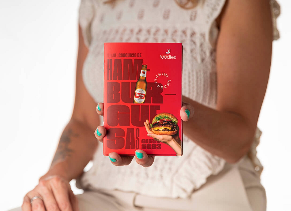 Diseño de imagen gráfica para el Concurso de Burguers 2023