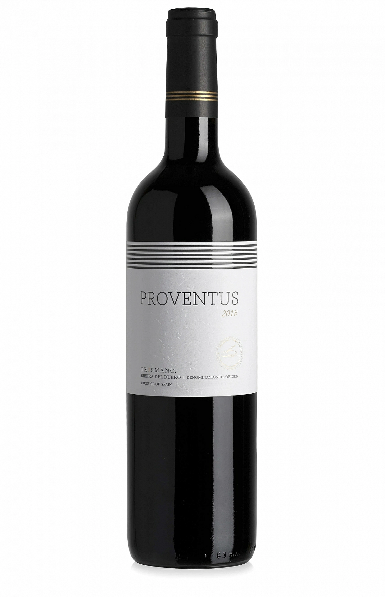 diseño etiqueta de vino proventus