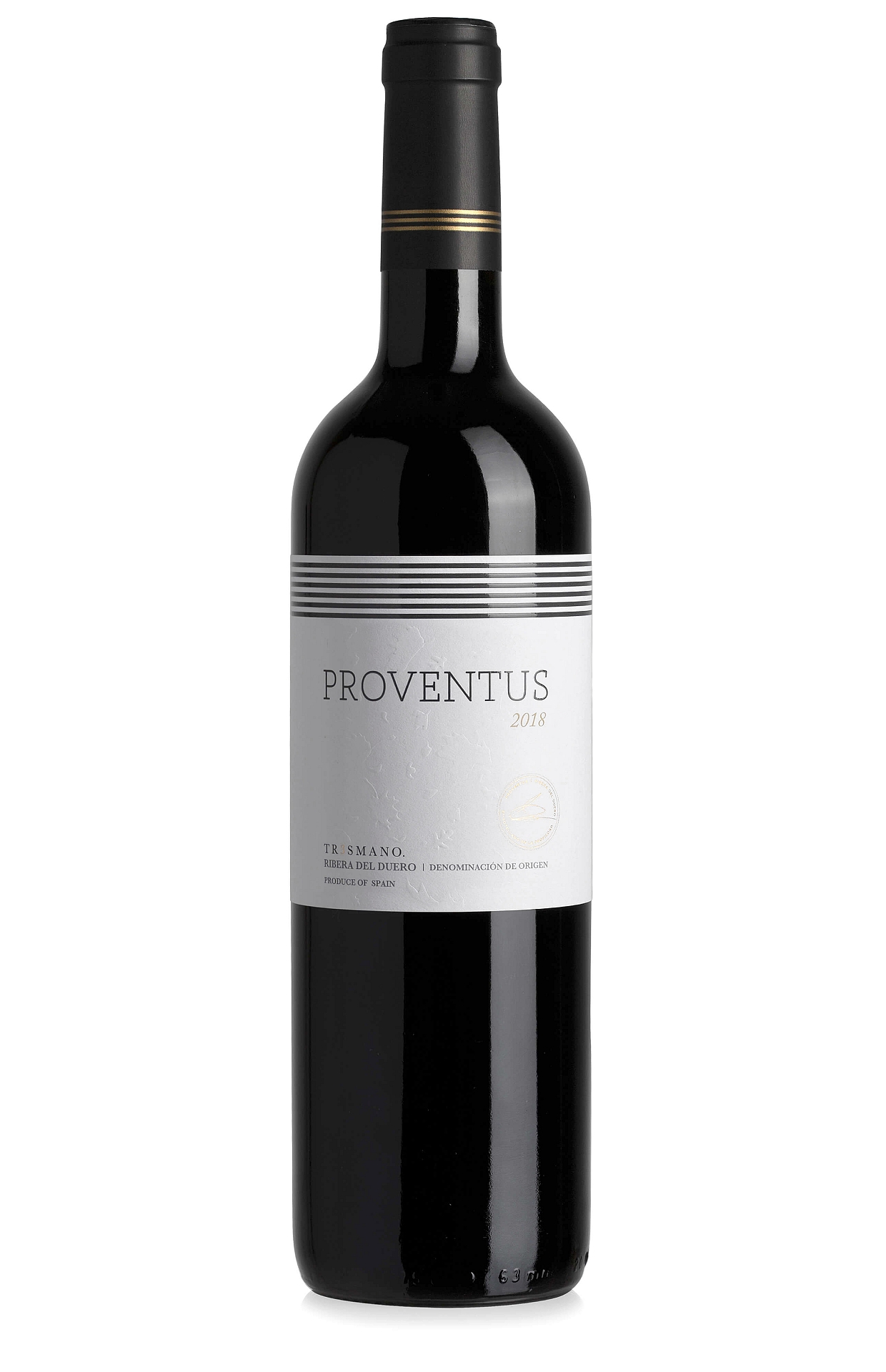 diseño etiqueta de vino proventus