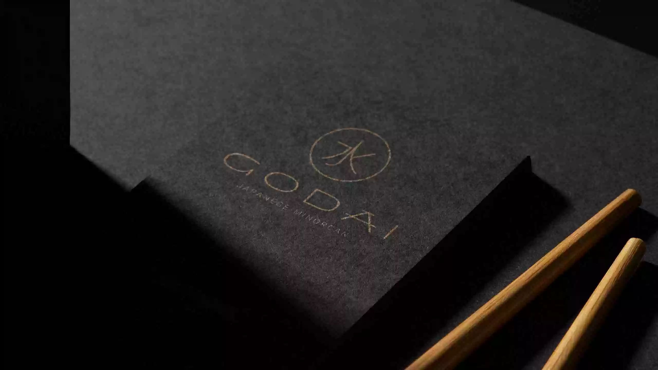 Diseño de logotipo para restaurante Godai Menorca