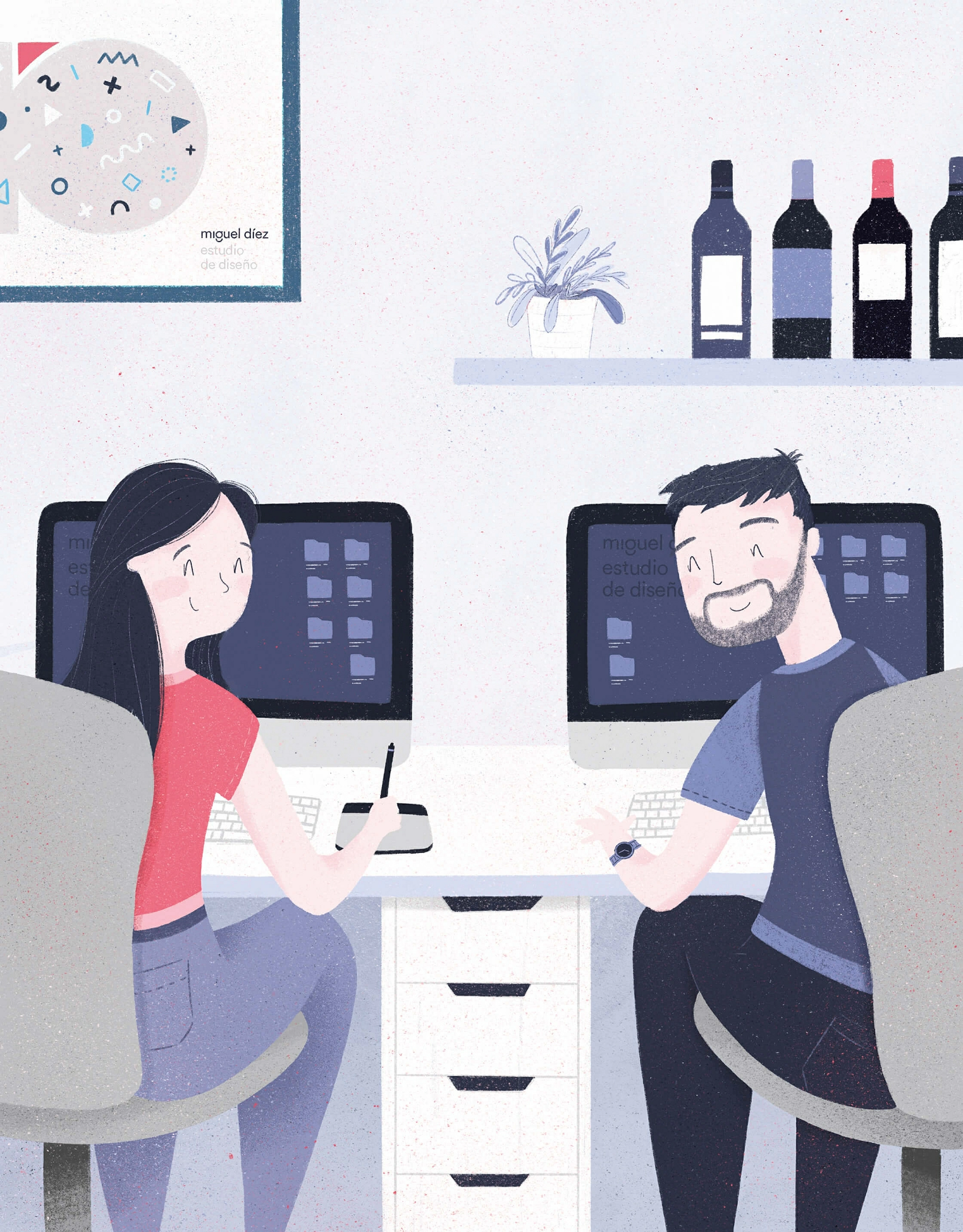 Ilustración estudio