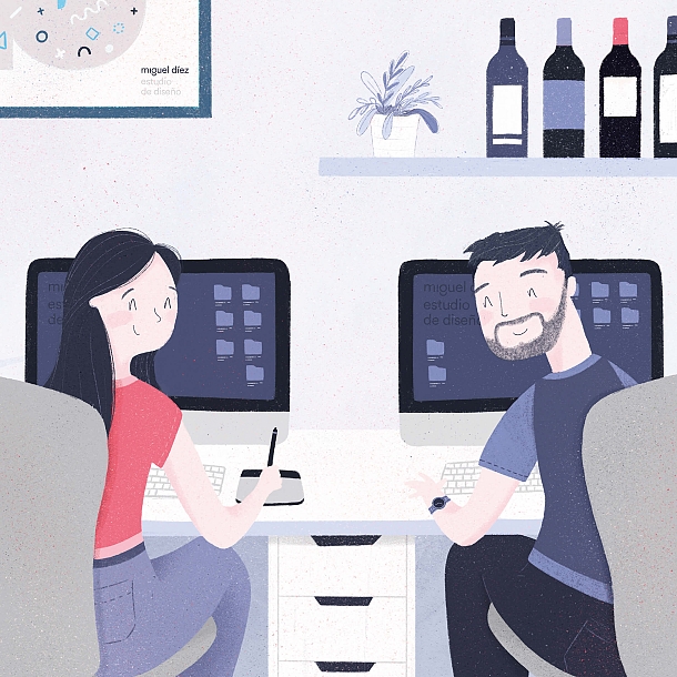 Ilustración estudio