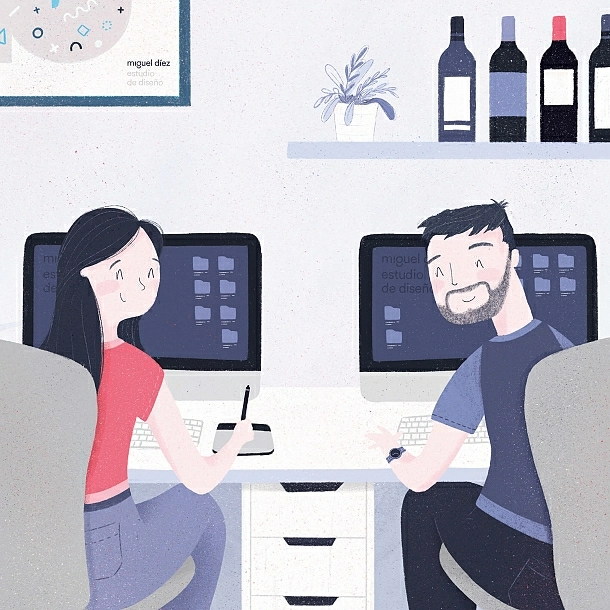 Ilustración estudio