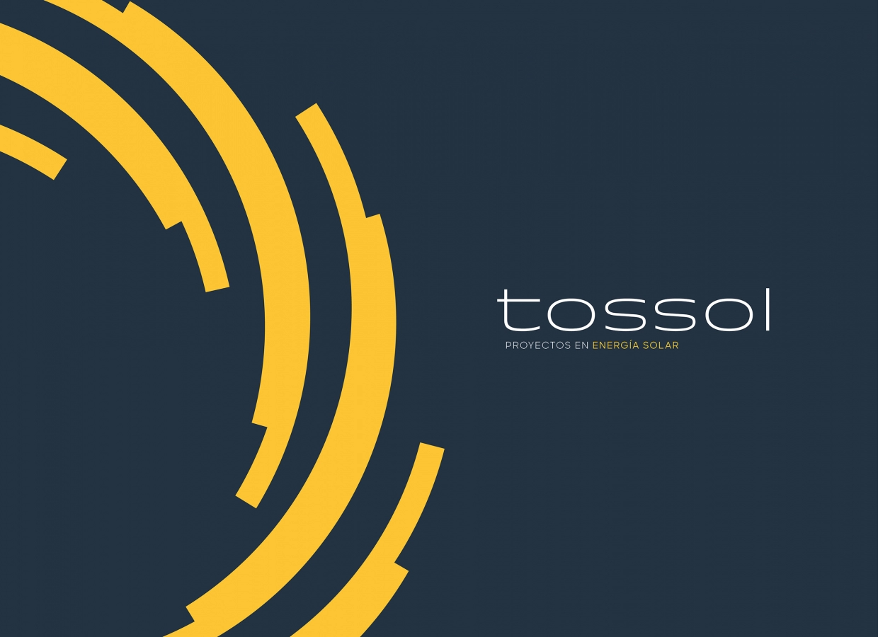 Diseño de logotipo para Tossol, empresa de instalaciones fotovoltaicas