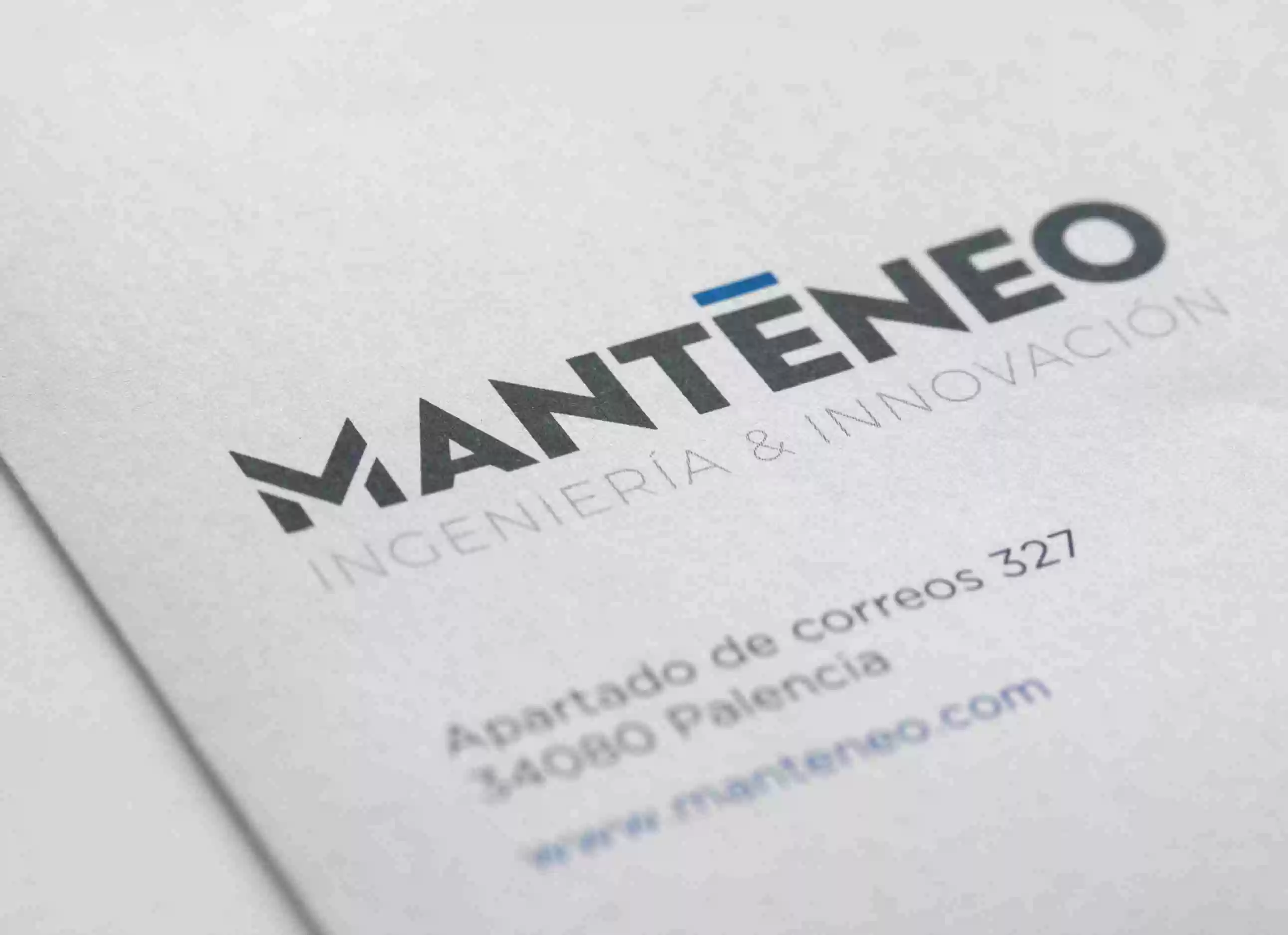 Manténeo, diseño de imagen corporativa para sector industrial