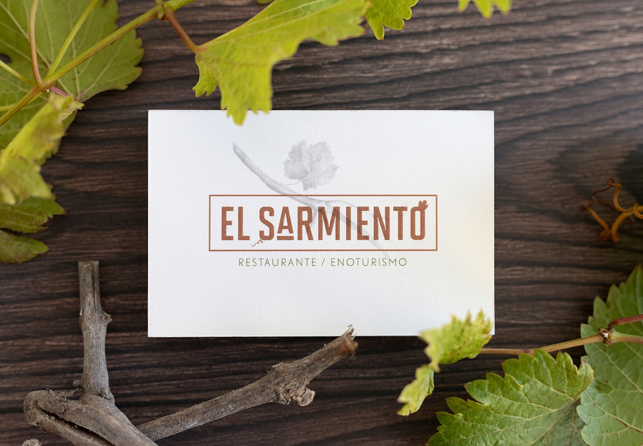 El Sarmiento restaurante, imagen corporativa