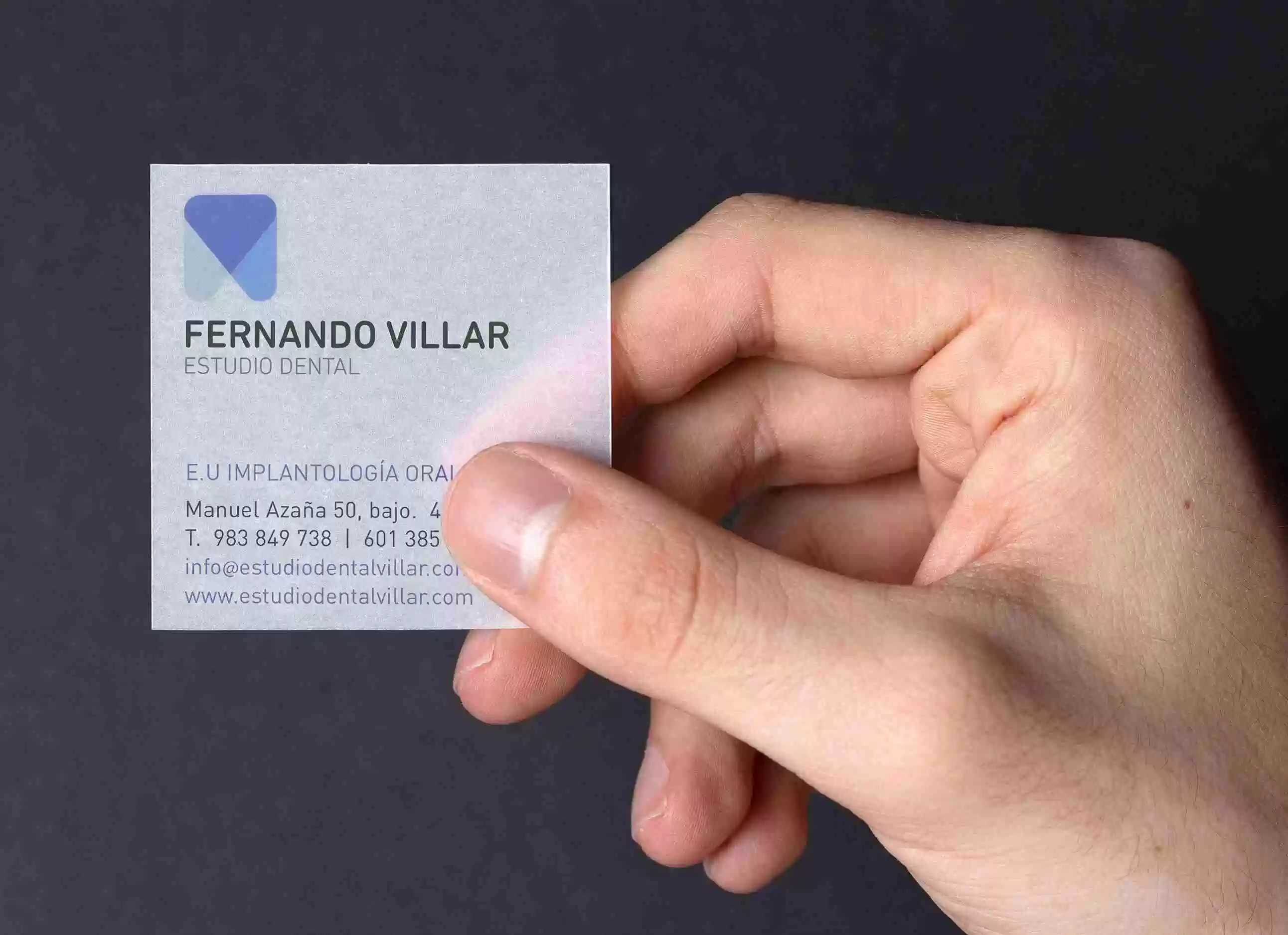 Fernando Villar. Identidad corporativa para estudio dental