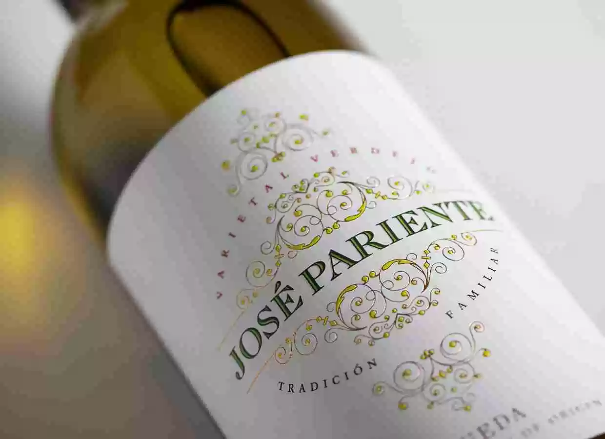 Fotografía de botellas de vino para José Pariente