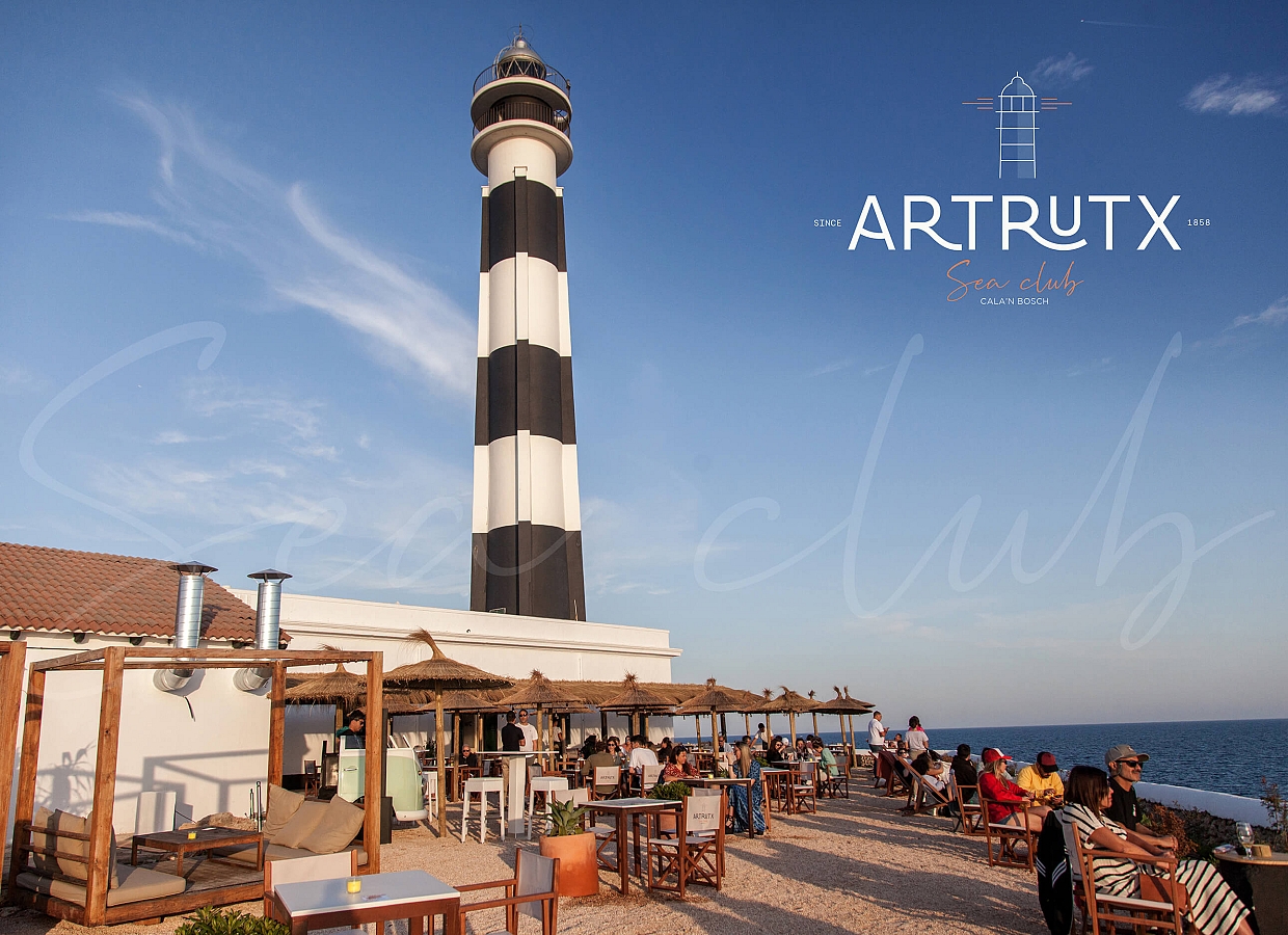 Diseño de logotipo para Artrutx Sea Club en Menorca