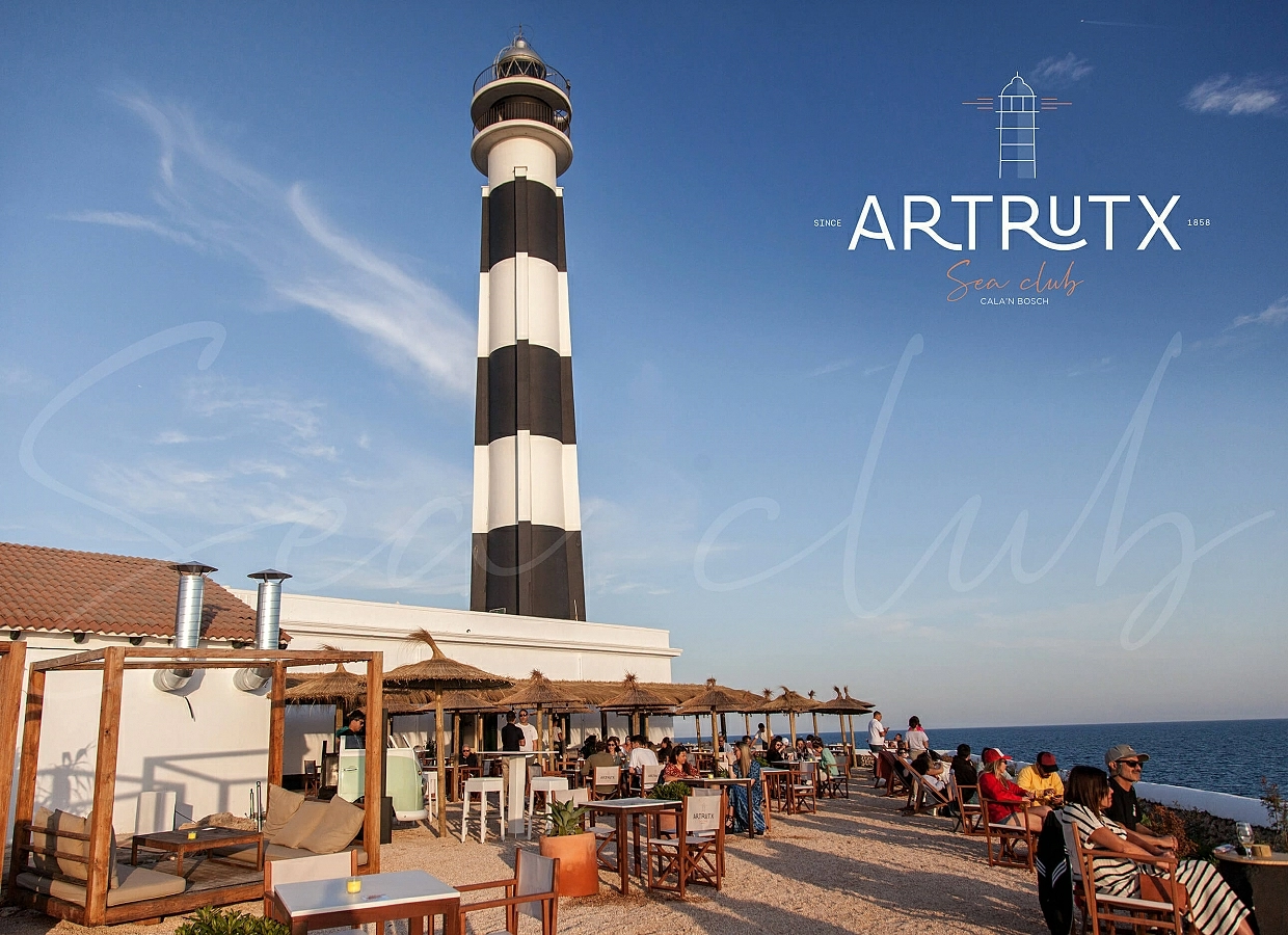 Diseño de logotipo para Artrutx Sea Club en Menorca