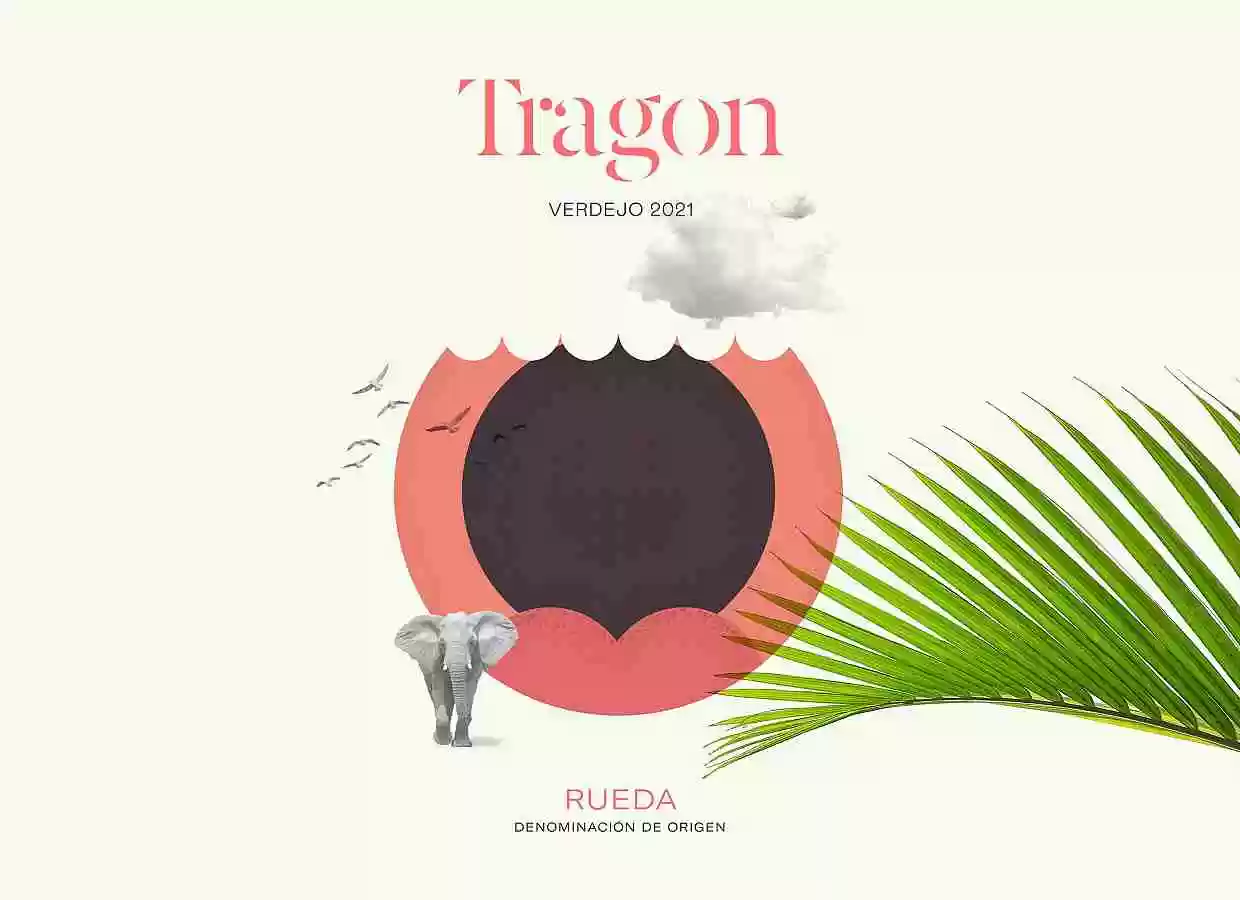 Tragón. Naming y diseño de etiqueta de vino