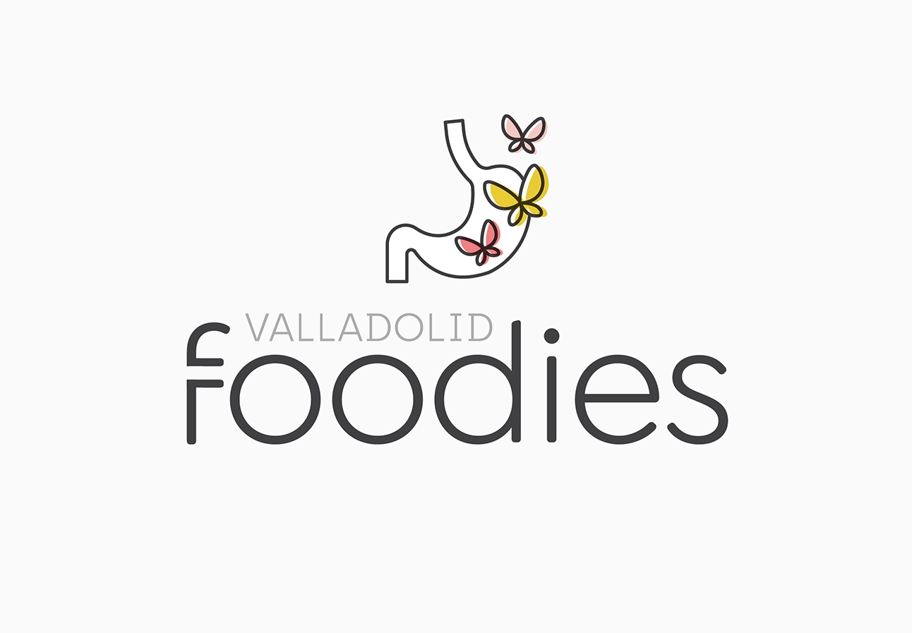 Valladolid Foodies, diseño de identidad con logotipo