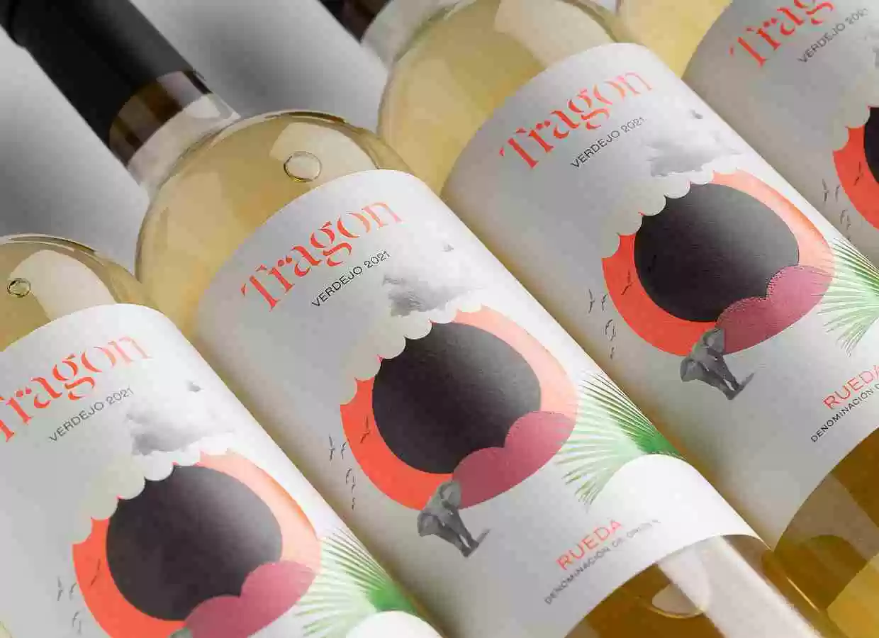 Tragón. Naming y diseño de etiqueta de vino