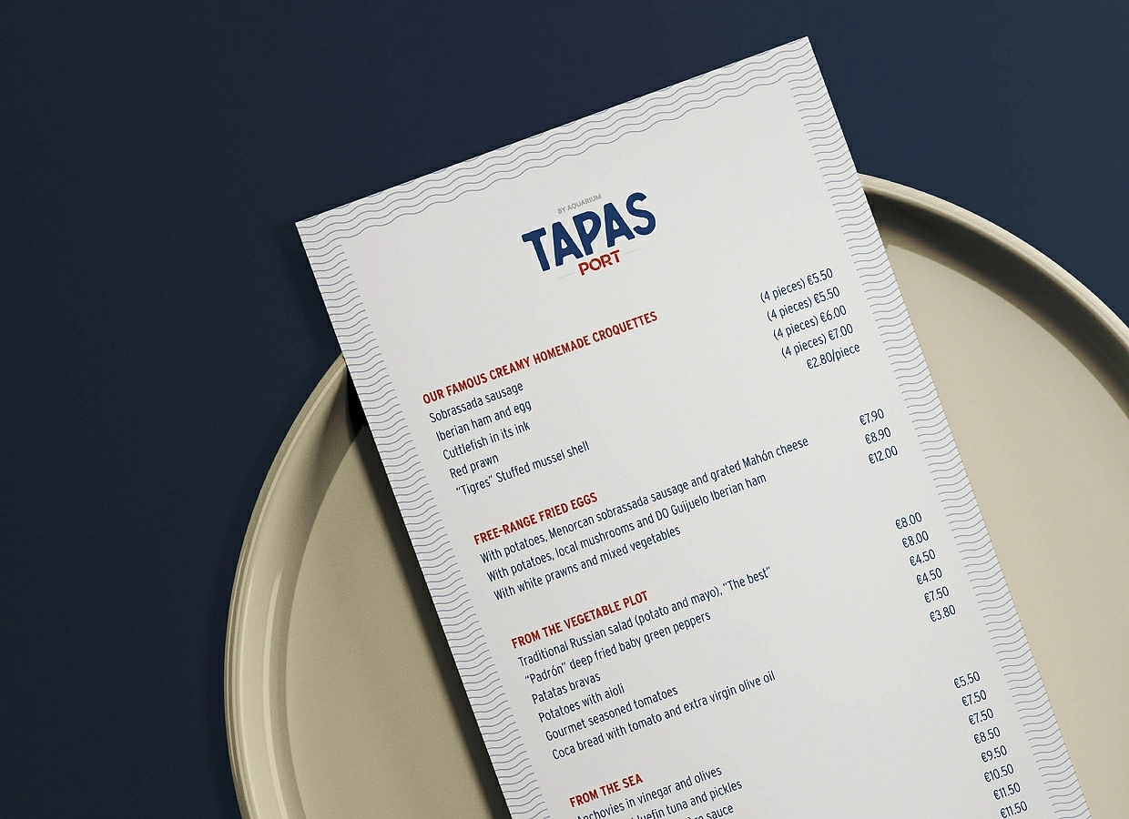 Diseño de logotipo para restaurante en Menorca