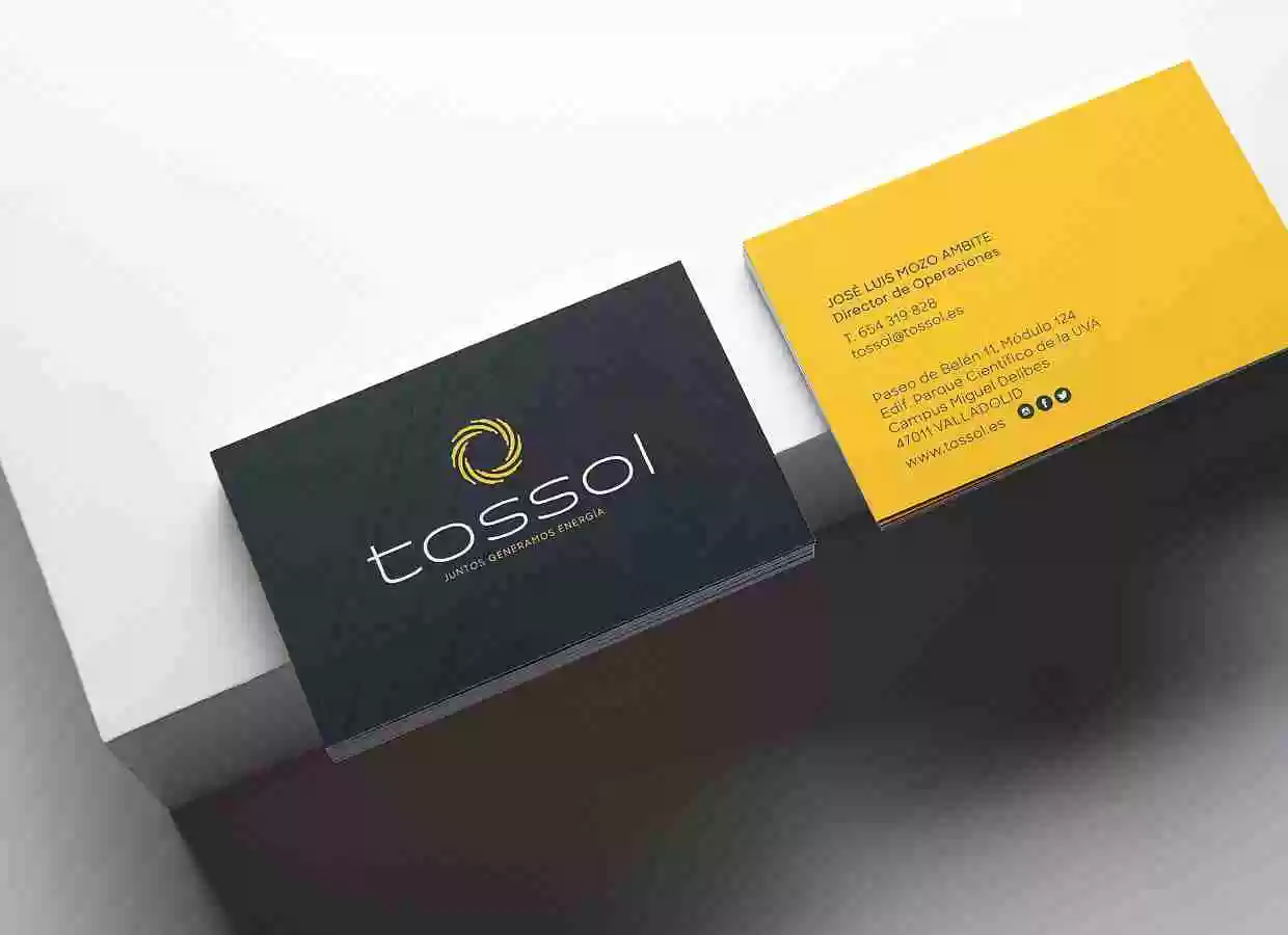 Diseño de logotipo para Tossol, empresa de instalaciones fotovoltaicas