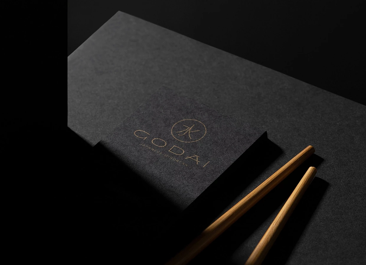Diseño de logotipo para restaurante Godai Menorca