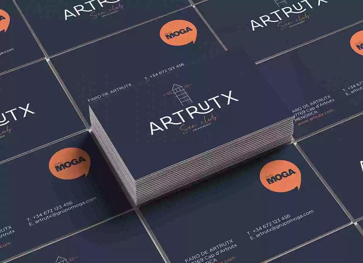 Diseño de logotipo para Artrutx Sea Club en Menorca