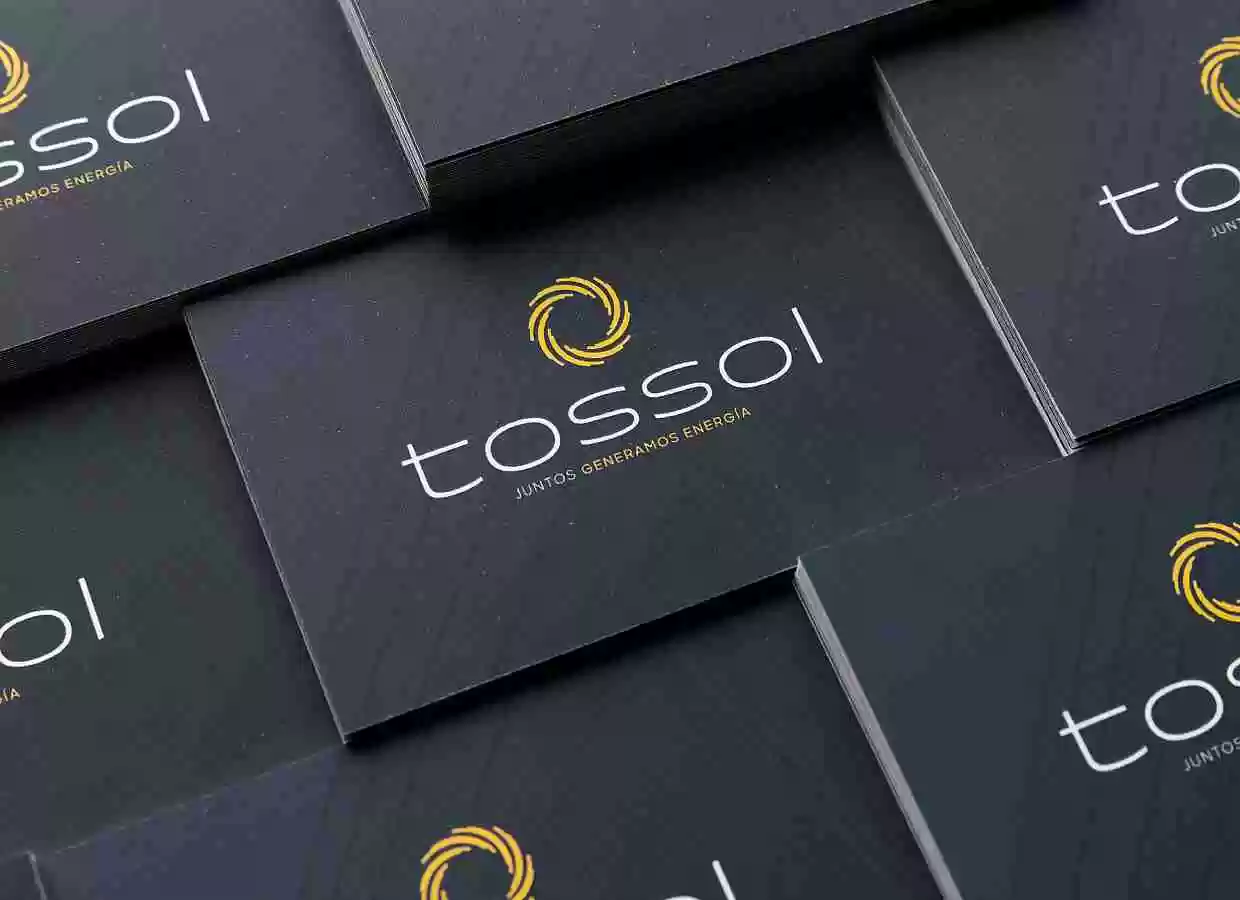 Diseño de logotipo para Tossol, empresa de instalaciones fotovoltaicas