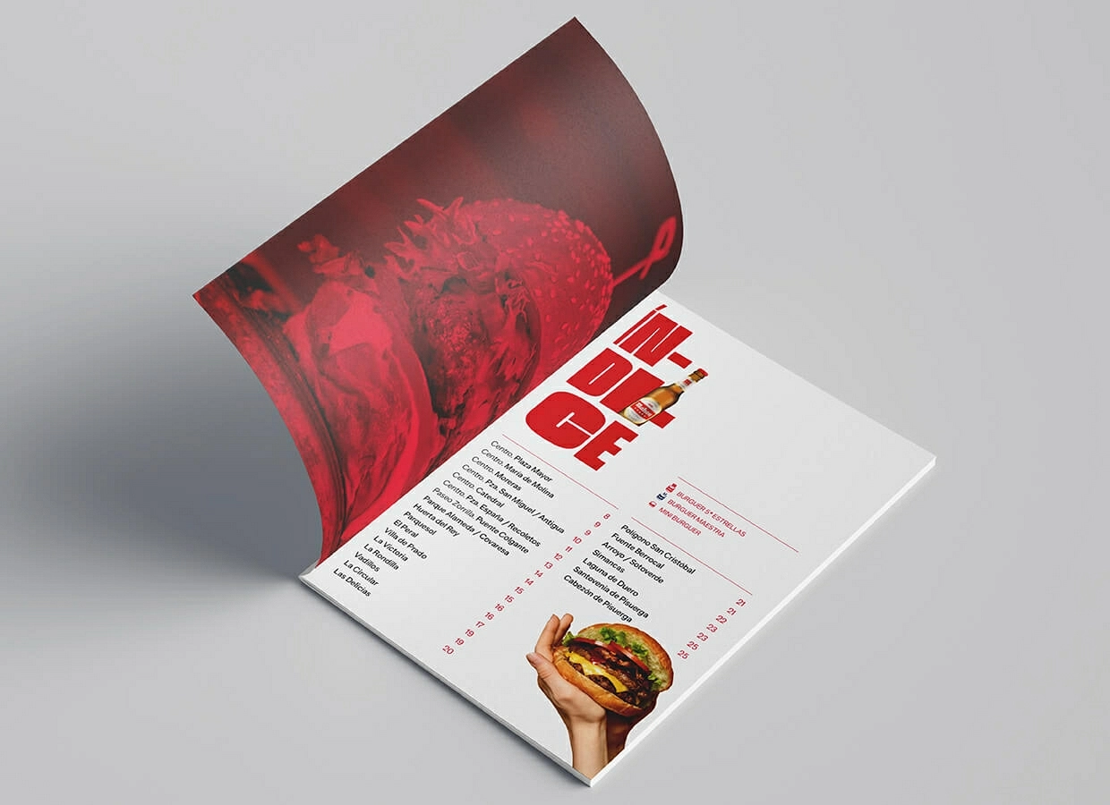 Diseño de imagen gráfica para el Concurso de Burguers 2023