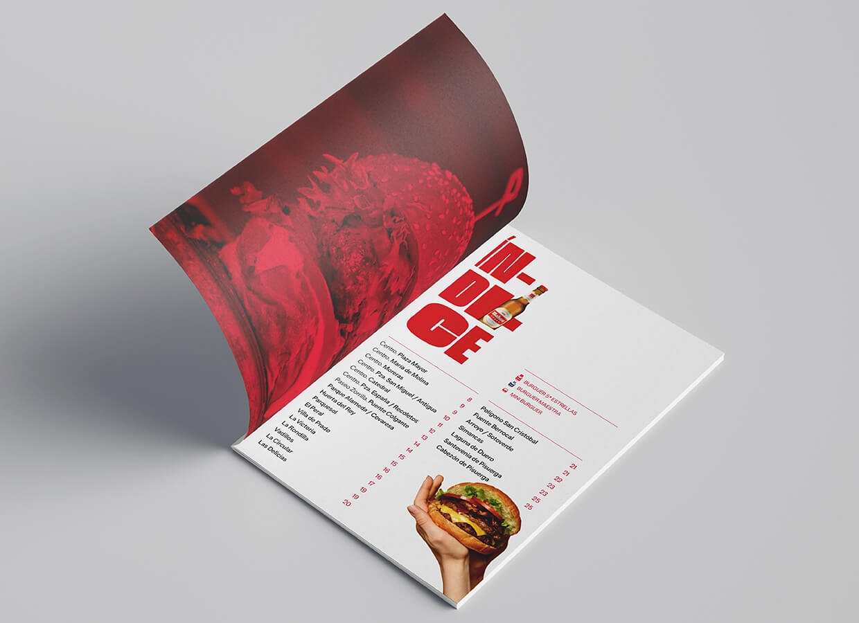 Diseño de imagen gráfica para el Concurso de Burguers 2023