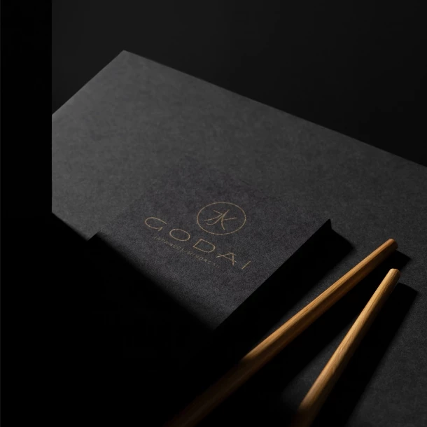 Diseño de logotipo para restaurante Godai Menorca