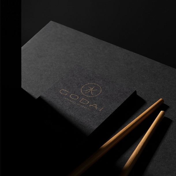 Diseño de logotipo para restaurante Godai Menorca