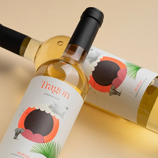 Tragón. Naming y diseño de etiqueta de vino