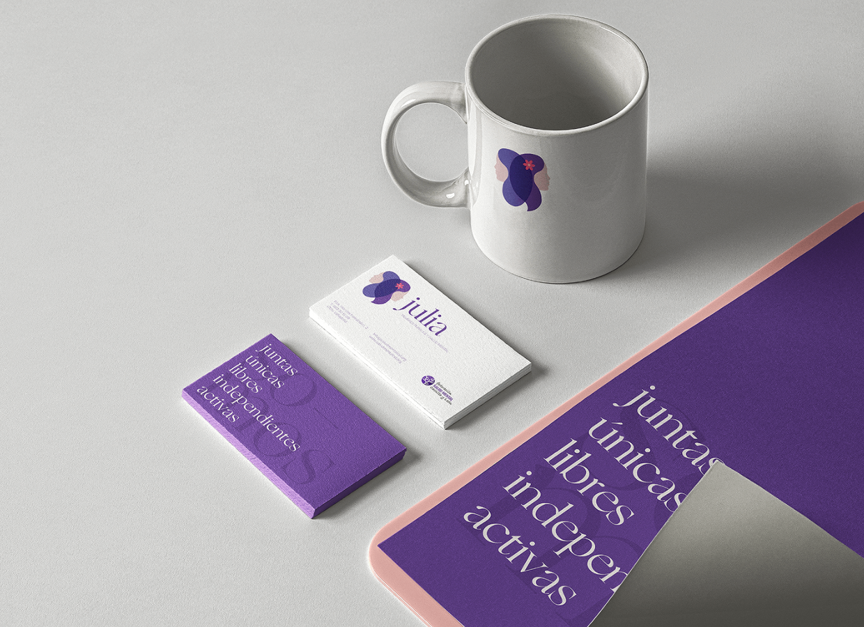 Proyecto Julia. Diseño de identidad para ONG