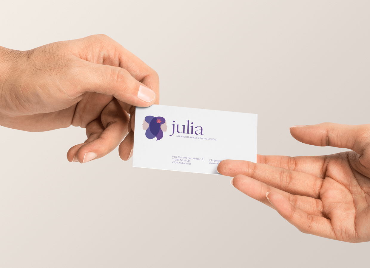 Proyecto Julia. Diseño de identidad para ONG